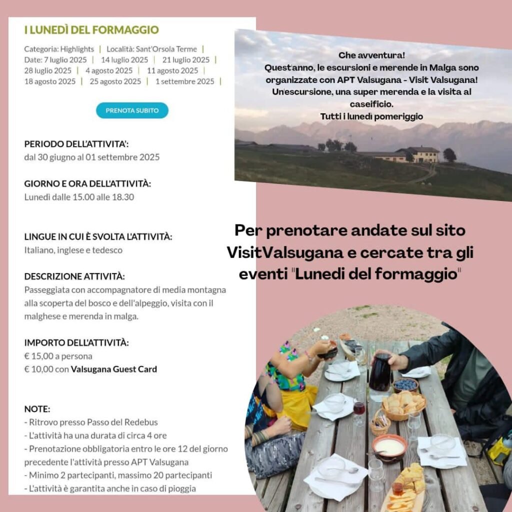 I lunedì del formaggio manifesto